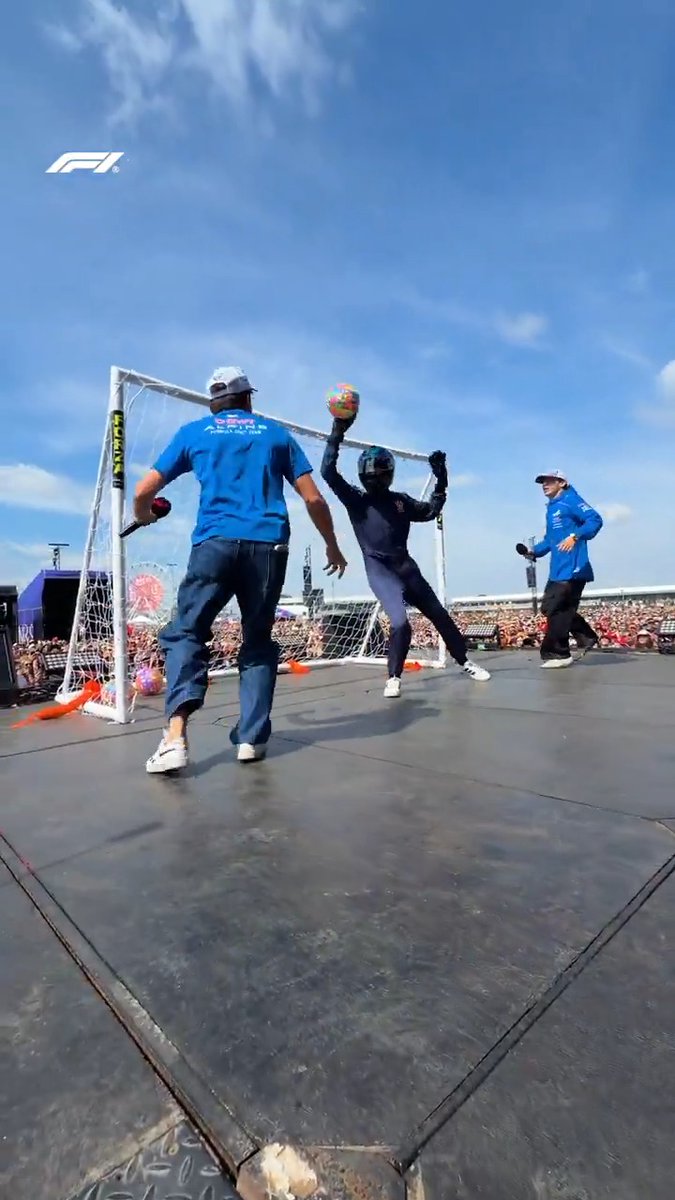 This to win the World Cup! ⚽️ #F1 #BritishGP BWT Alpine Formula One Team