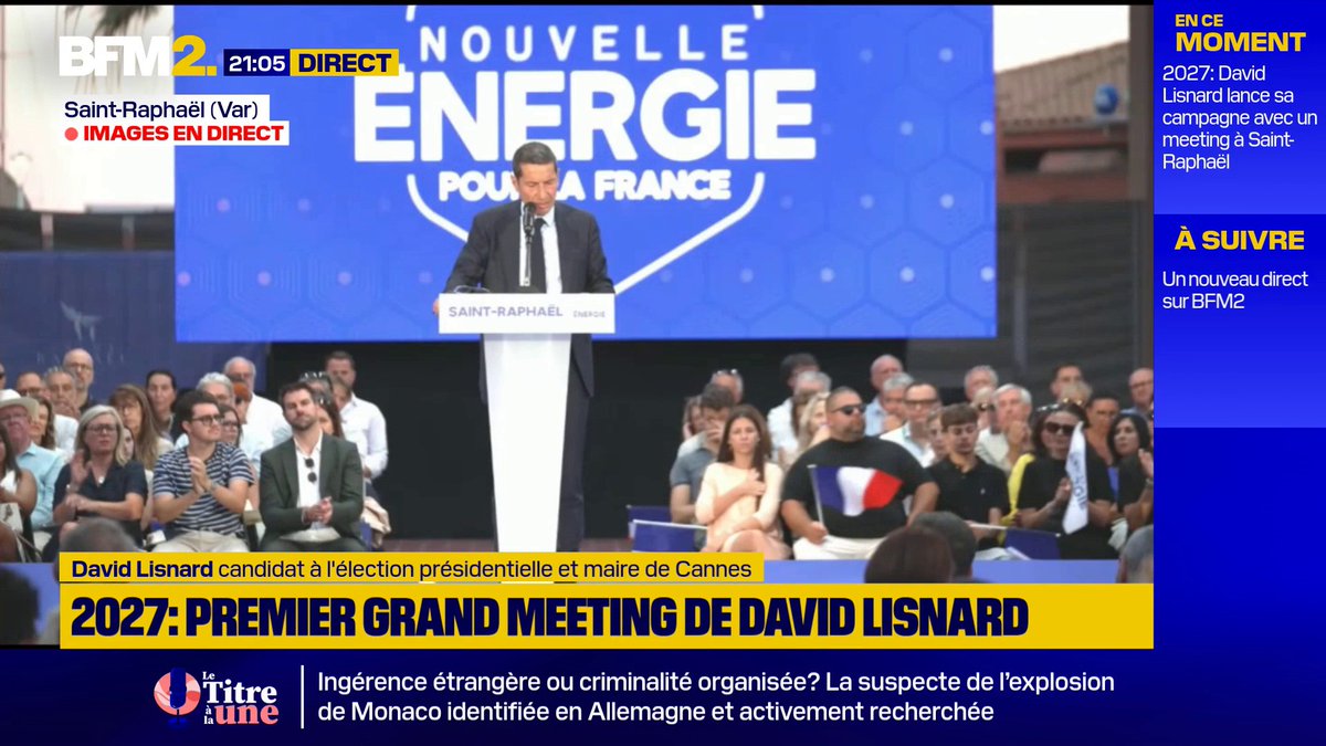 💬"L'excuse de minorité sera levée pour tous les crimes. (...) Les parents des mineurs délinquants devront répondre des actes de leurs enfants" déclare David Lisnard, candidat à l'élection présidentielle de 2027 et maire de Cannes #BFM2