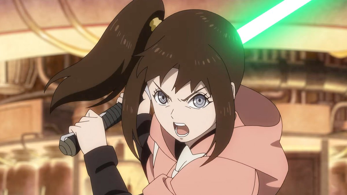 Watch the official trailer for new anime series #StarWars: Visions Presents - The Ninth Jedi. Premiering August 5 on Disney+.