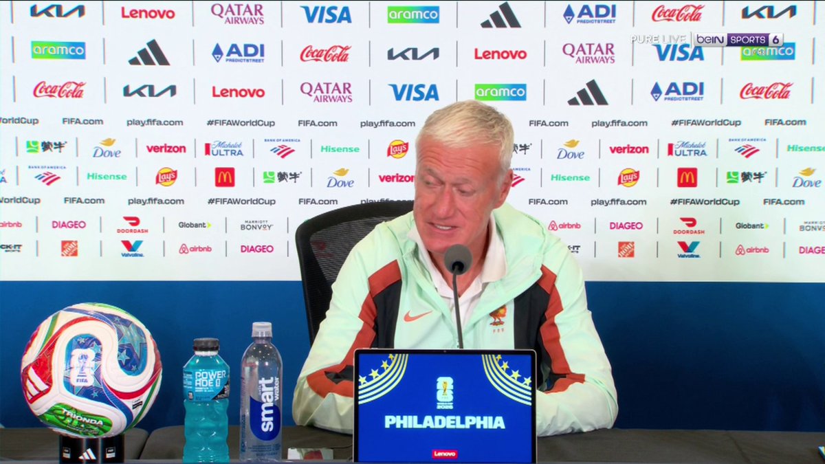 🇫🇷 💬 Quand un journaliste demande le onze de départ à Didier Deschamps à la veille du match ! #beINFWC2026
