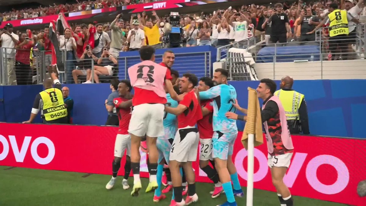 Egypt win their FIRST EVER knockout match at a World Cup as Australia come up short on penalties 🇪🇬 Just look at how much it means...