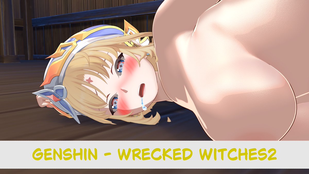 "原神-擊敗女巫2"可以在Iwara觀看了。 "Genshin - Wrecked Witches2" is available on Iwara.