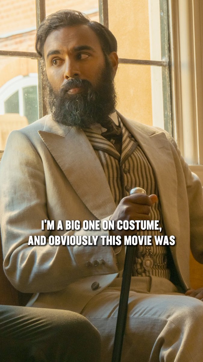 Himesh Patel discusses how the accent and costuming helps him embody Dr. Watson in #EnolaHolmes3.