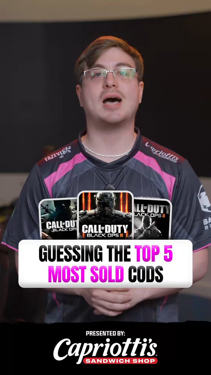 Top 5 selling CoD games 💰📈 #FaZeUp
