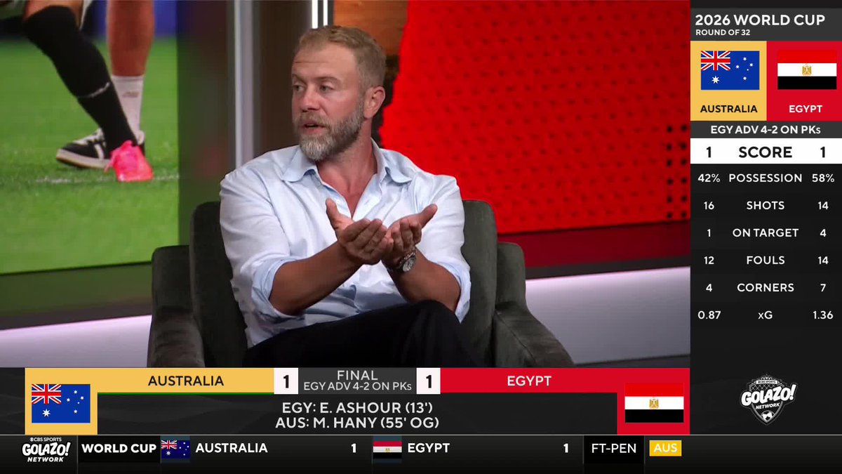 "In the end, you need to know how to play with the football." ⚽️ Australia had a visible lack of quality despite their emotional run, says Mike Grella 🇦🇺