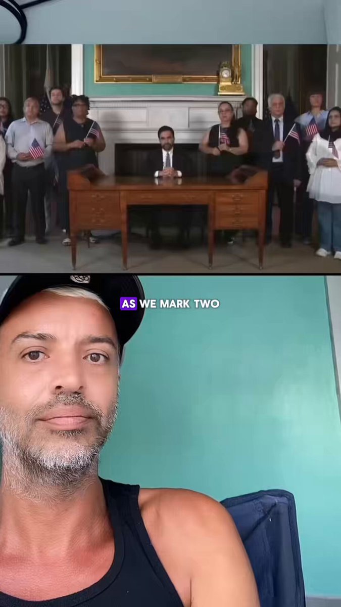 New York City’s TikTok mayor wants to lecture Americans while not knowing how to sit at a desk
