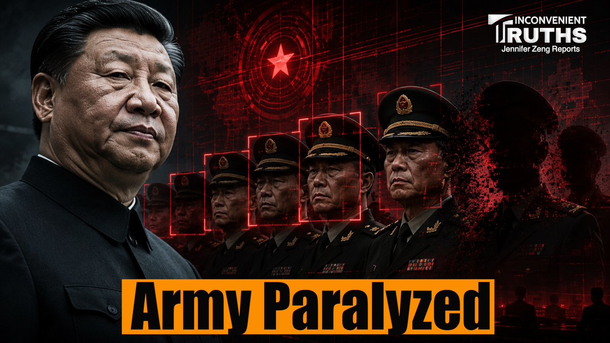 ⁉️ Have you ever asked this question: Under Xi Jinping’s extremely brutal purge inside the CCP military, why hasn’t anyone rebelled yet? This video addresses that question. Plus, one PLA general reveals the only two ways a rebellion could succeed. Watch now, because you won’t see this anywhere else! 👇