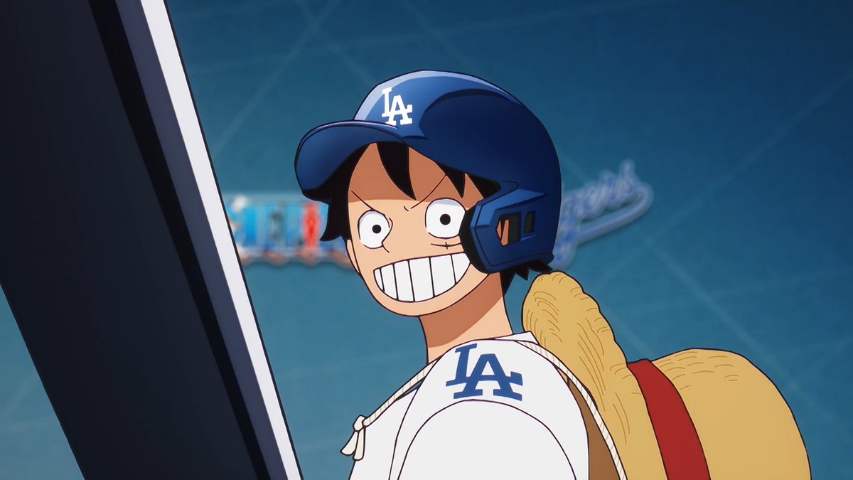 ONE PIECE x Dodgers 💙