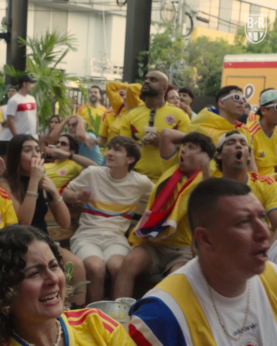 A World Cup match in Miami featuring Colombia promised music, dancing, color and good vibes—their fans did not disappoint 🇨🇴❤️