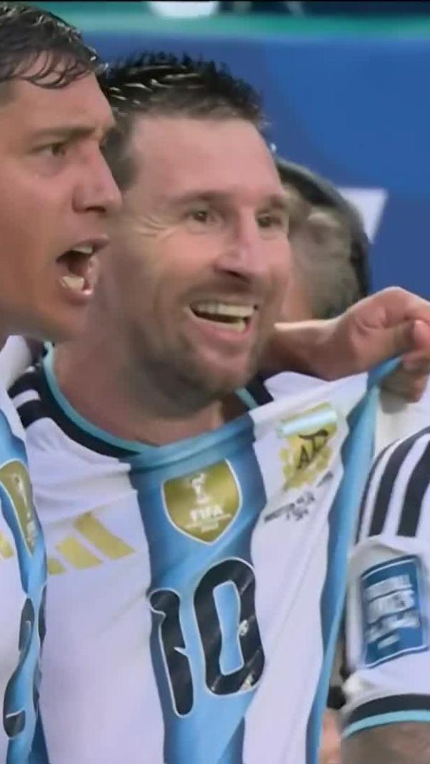 The assist, the finish 🤩🇦🇷 Lionel Messi's first touch is 𝐆𝐎𝐋𝐃 ⚽💥 📺 Stream #FIFAWorldCup2026 on DStv:
