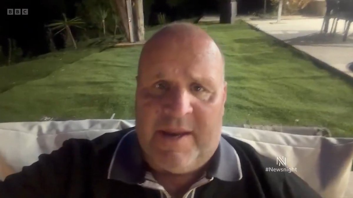 "The only people it's not good for... are the players, because it's going to be roasting hot. So now they've got the altitude, and the heat." Social media creator and "proud Englishman" 'Big John' Fisher, on reports England-Mexico match could move to 7pm UK time. #Newsnight