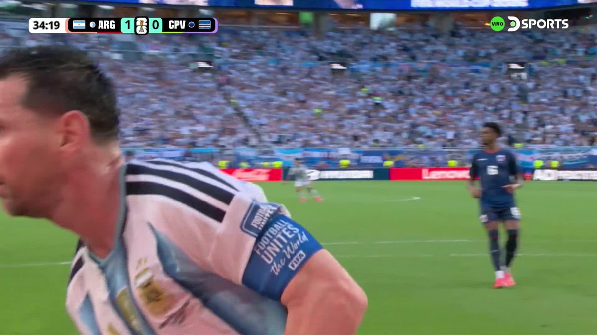 ¡EL GOL N° 20 DE MESSI EN EL #MundialEnDSPORTS ES PARA ENMARCARLO! 🇦🇷⚽ #FIFAWorldCup