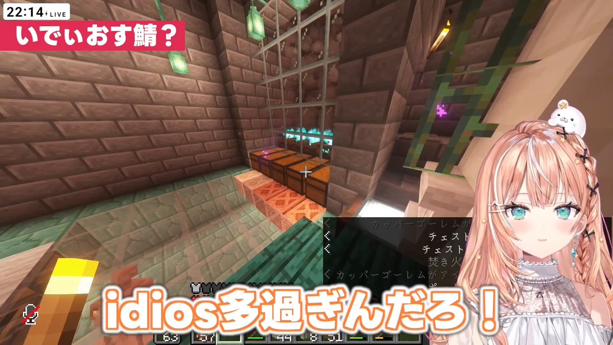 あらなみサーバーがいでぃおすでほぼ占拠されてた日ほんと好き #あらなみマイクラ