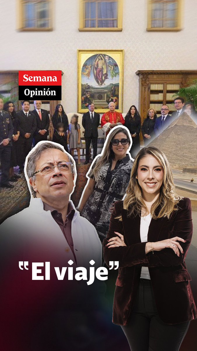 “La presencia de Vanessa Cortés con Gustavo Petro en el Vaticano volvió a encender el debate. El foco no está en la vida privada del presidente, sino en las preguntas que el Gobierno sigue sin responder”: Juanita Gómez opina.