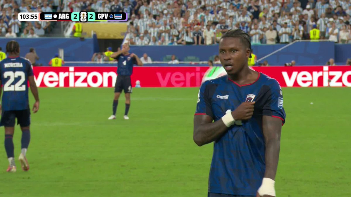 GOAL OF THE TOURNAMENT!!!!! CABO VERDE HAS TIED IT AGAIN!!!! 😱 #FIFAWorldCup