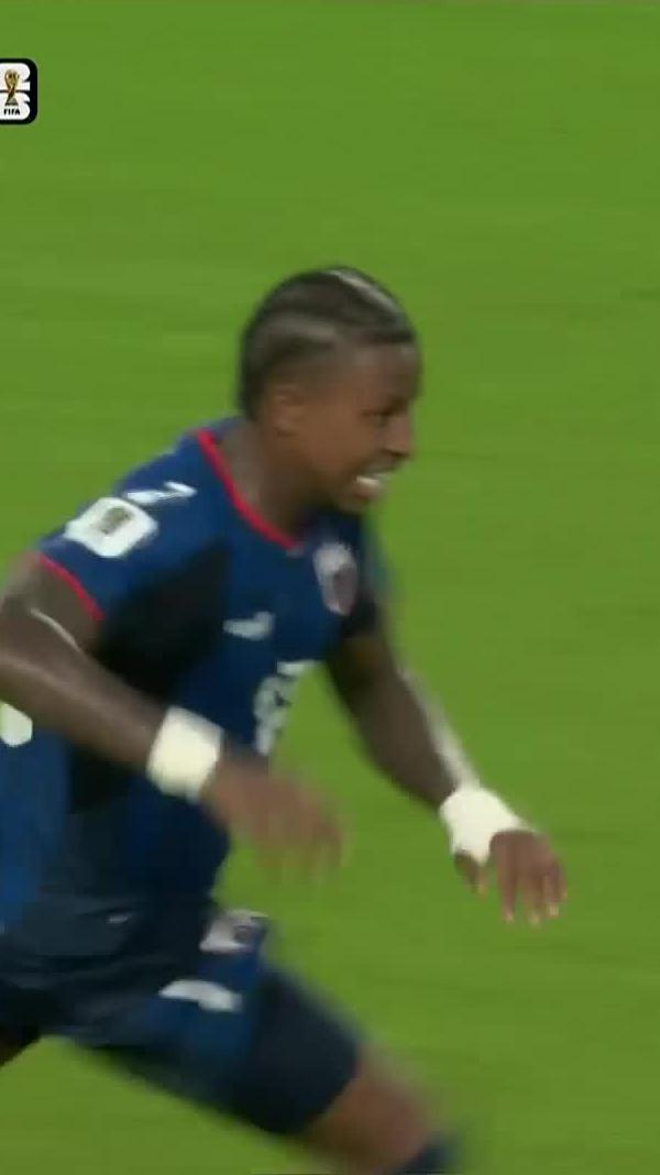 What have we just seen? 🤯🚀 Cabo Verde keep coming back 😏🇨🇻 📺 Stream #FIFAWorldCup on DStv: