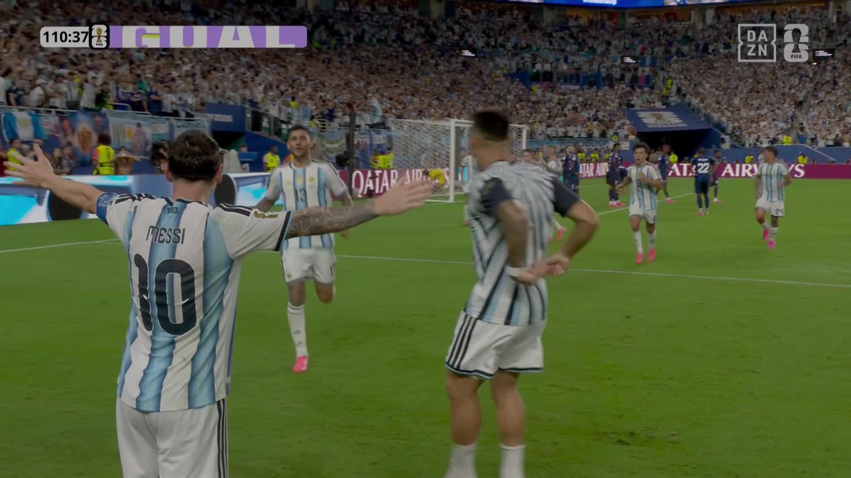 ESE GUANTE DE MESSI VALE UNOS OCTAVOS DE FINAL 🇦🇷 Puso el córner con música para el 3-2 de Argentina contra Cabo Verde en la prórroga #DAZNMundial #FIFAWorldCup