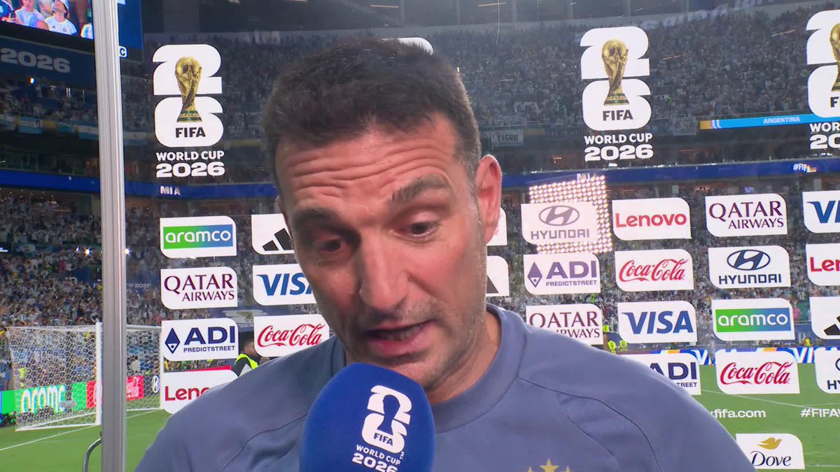 🗣️ "Cuando uno dice que no hay rival fácil... hoy han demostrado que son un gran equipo" Lionel Scaloni y su total reconocimiento a Cabo Verde 🇨🇻 #DAZNMundial #FIFAWorldCup