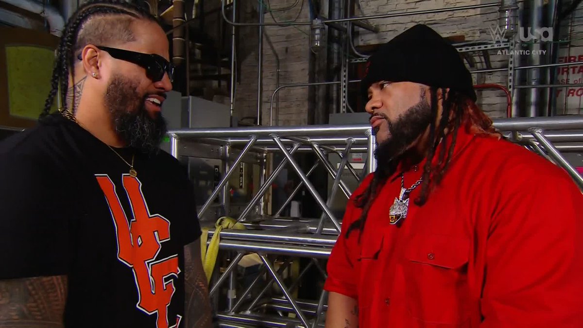 Looks like Jacob Fatu is more loyal to The Bloodline than Royce Keys 😥