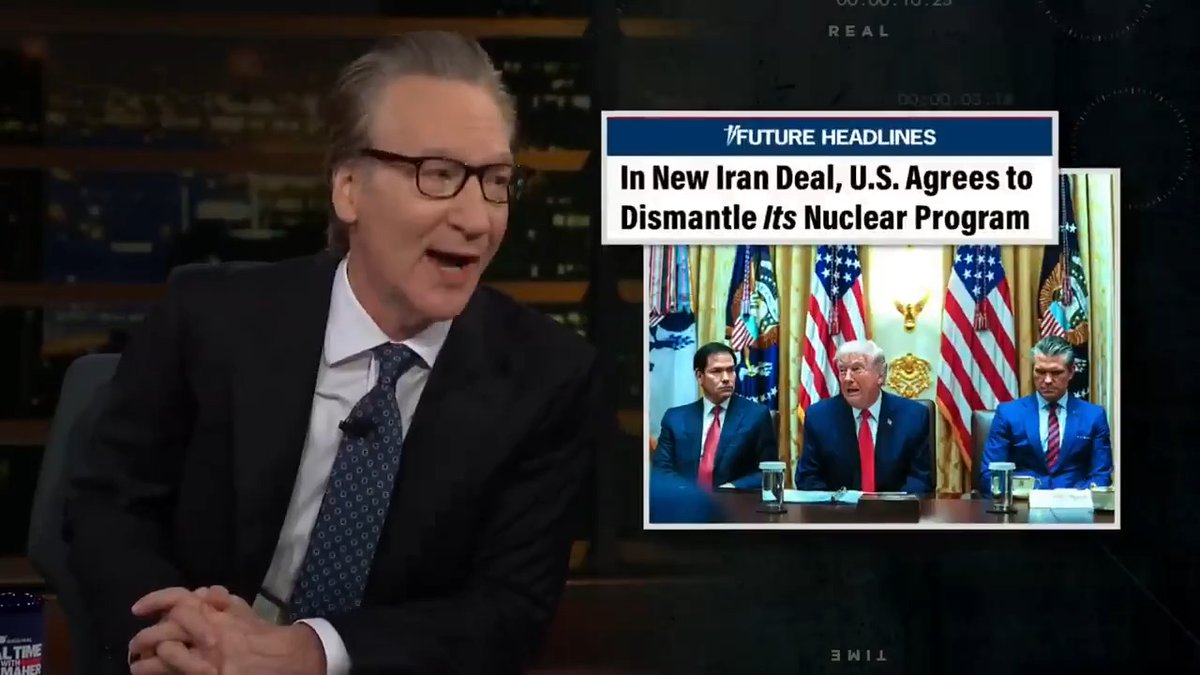 Real Time is off until July 31st, but @BillMaher has all the news you'll need to read with these Future Headlines: