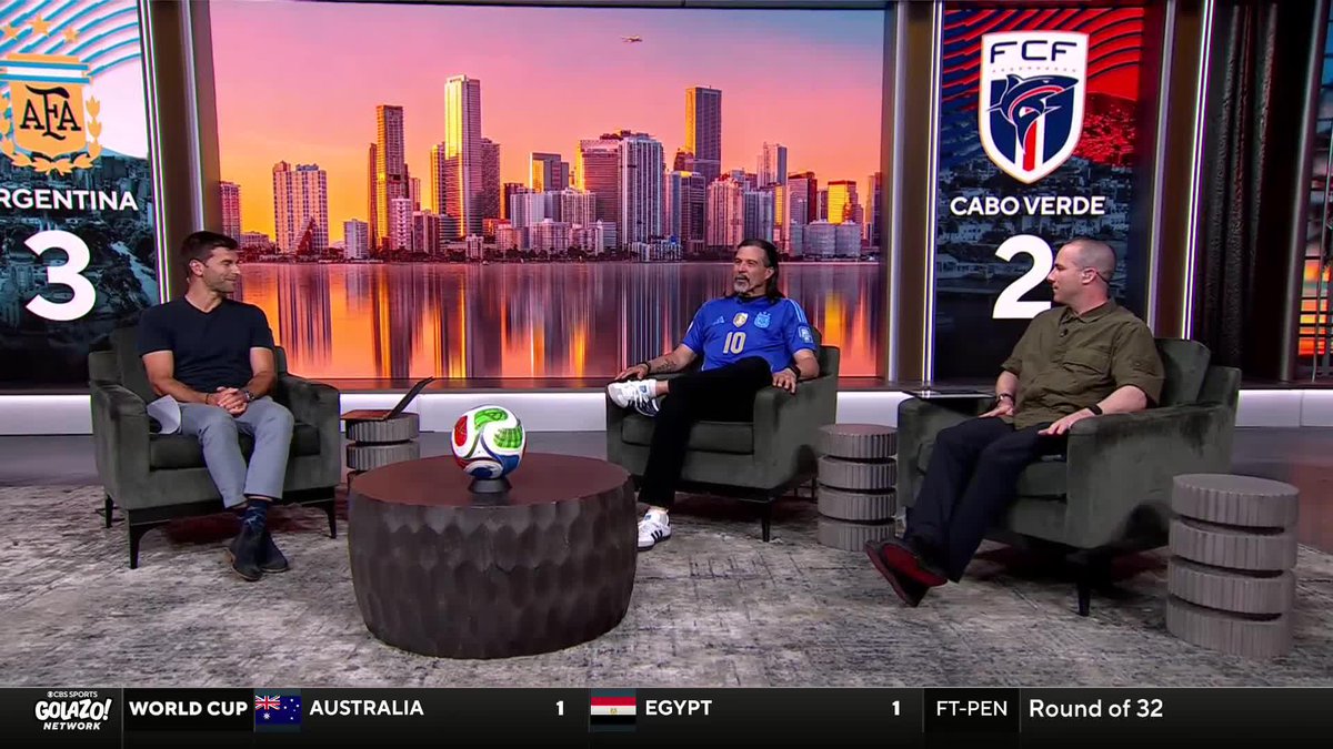 "THIS GAME WAS ON DRUGS." 𝐈𝐀𝐍 𝐏𝐀𝐔𝐋 𝐉𝐎𝐘 and Marcelo Balboa react the instant classic of Cabo Verde vs. Argentina 🇨🇻🇦🇷