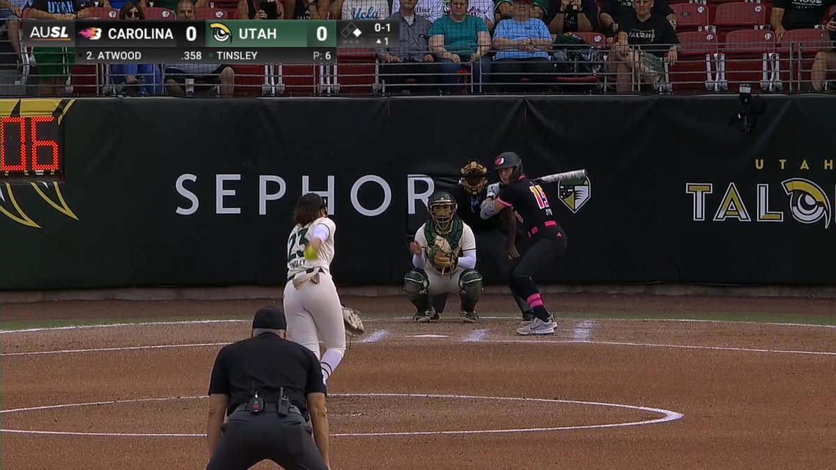 OFF TO A HOT START IN SALT LAKE 2-0 lead in the first thanks to a Reese Atwood homer ๐ฎโ๐จ