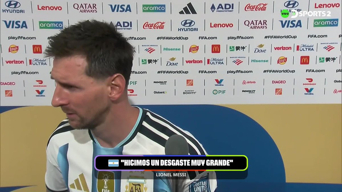 🚨🗣️ Leo Messi: "We're not just a group of individually outstanding players; we are a cohesive team. And this is what this national team has been proving for a long time. And as I've said time and again, this group fights and competes until the very last moment. Today, set pieces played a very important role. We had scored from them in previous matches as well, and in matchups like these, they are decisive. We have players who excel in aerial play, and not just Cuti Romero or Lisandro Martínez or Nico González or Alexis Mac Allister. In fact, we have many players who dominate high balls, and today we succeeded in capitalizing on that, and it will be important to maintain our strength in this aspect. We've been working on set pieces for a long time, both offensively and defensively, regardless of whether we score from them or not. And in a tournament like the World Cup, this aspect is of utmost importance, and today's match proved that."