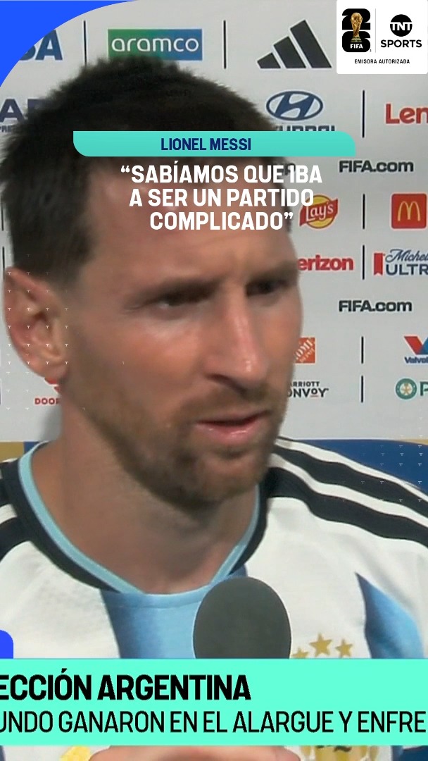 "NOSOTROS NO SUBESTIMAMOS AL RIVAL Y SABÍAMOS CÓMO ERA" 👀 🇦🇷 Lionel Andrés Messi respondió en zona mixta luego de la agónica clasificación de la Selección Argentina a la siguiente ronda del Mundial. #TNTSportsMundial