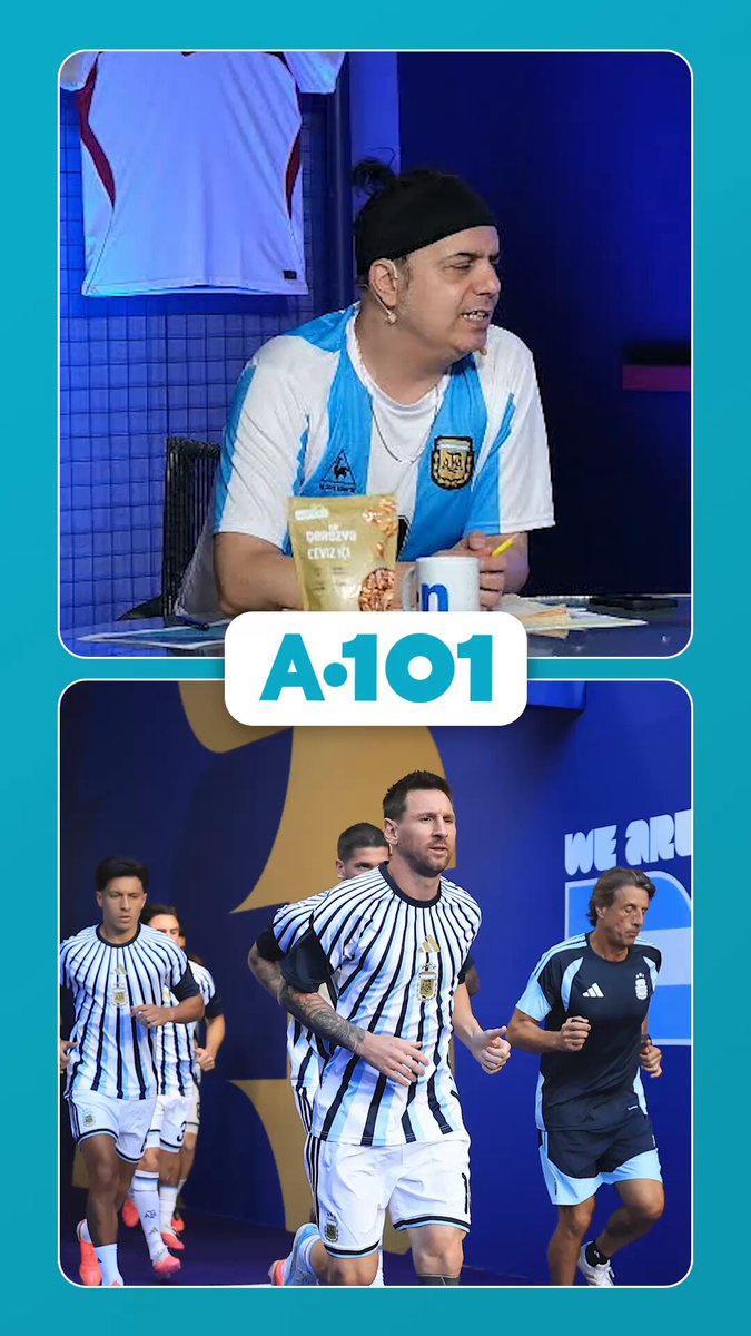 🗣️ Ali Ece: Messi’den rica ediyorum! Belli bir dakikadan sonra kendini zorlamaması gerekiyor. Ronaldo için de aynısı geçerli. Bize bir şey ispatlamak zorunda değilsiniz. A101İletişim | #işbirliği