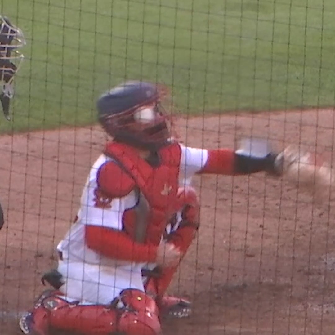 Well ... that's one way to catch it 😭