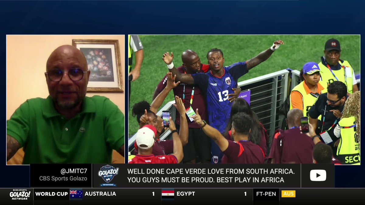 "It's all positive for the next four years." Former Cabo Verde international, Georges Santos, on what this World Cup run means for the island nation 🇨🇻