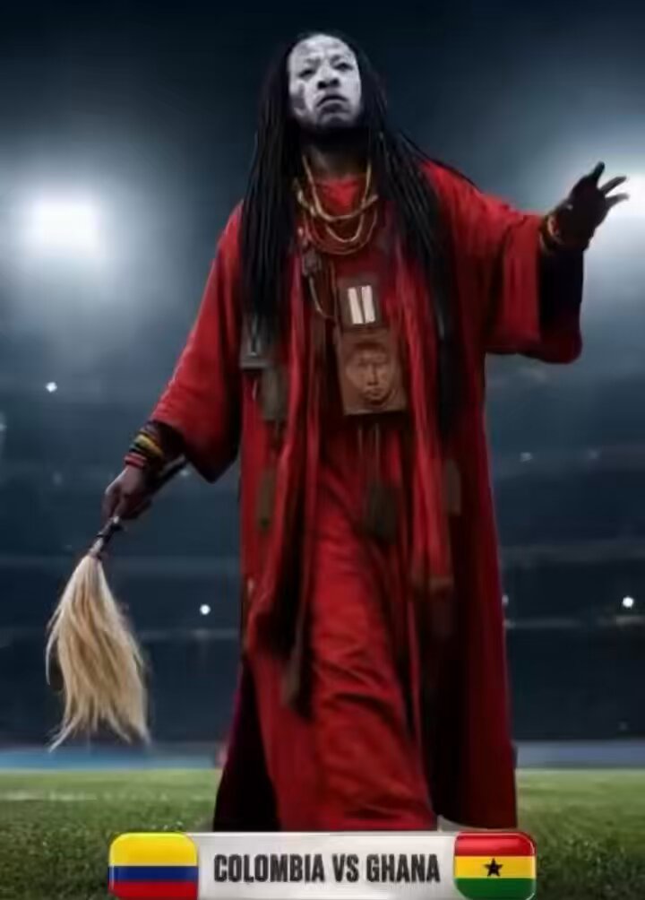 Hoy Ghana Colombia🇨🇴. Jesús Albeiro ayuda.🤣