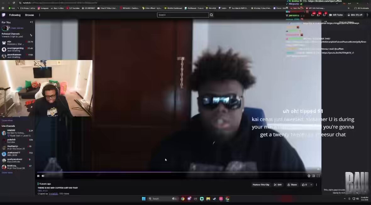 Cuffem got WORRIED after hearing Streamer University might happen during his streaming marathon 😭🫩