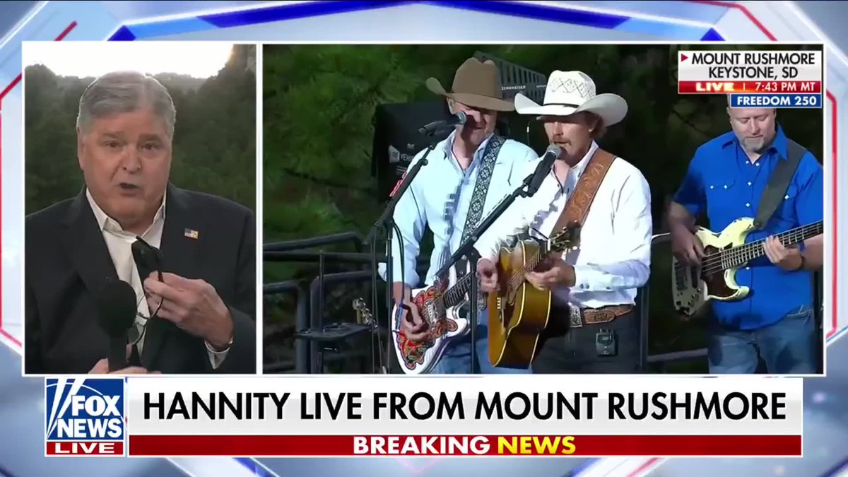 “It's going to be epic.” Sean Hannity 🇺🇸 previews President Trump's Mount Rushmore address, describing it as a defining moment of the America 250 celebration. Trump is expected to answer the question, “What does it mean to be an American?” while defending the nation's founding ideals and delivering what his team calls a “fierce rebuke” of communism. America250 Freedom 250