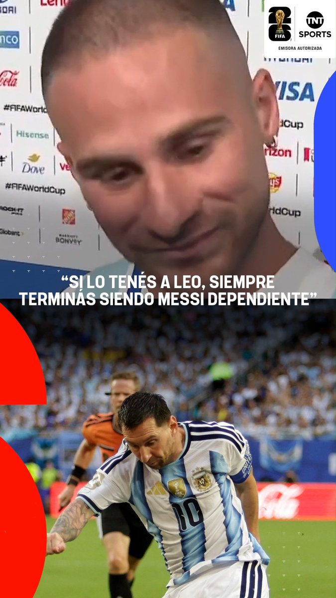 ¿SOMOS MESSI DEPENDIENTES? 🔟🇦🇷 La respuesta de Alexis Mac Allister a Maximiliano Grillo 💚💜 en zona mixta sobre otro tremendo partido del capitán 😅 #TNTSportsMundial