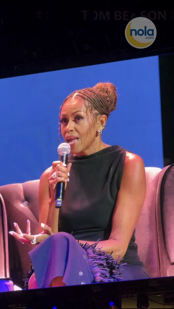 Former First Lady Michelle Obama was one of the headliners for Essence Fest's first night in New Orleans. Here are some of the highlights of what she discussed in a wide-ranging dialogue with moderator Keke Palmer.