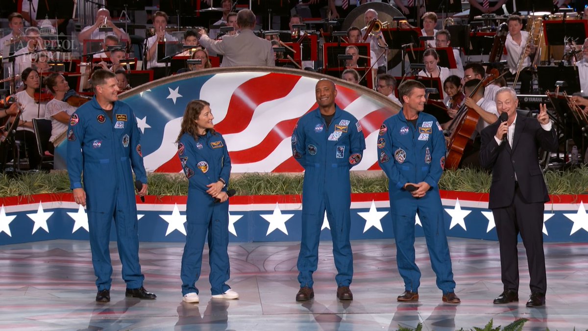 The National Symphony Orchestra performs the iconic theme from The Right Stuff, celebrating the trailblazing legacy of NASA and the spirit of exploration that continues today through NASAArtemis. #ACapitolFourth #NASA #ArtemisII #TheNationalSymphonyOrchestra