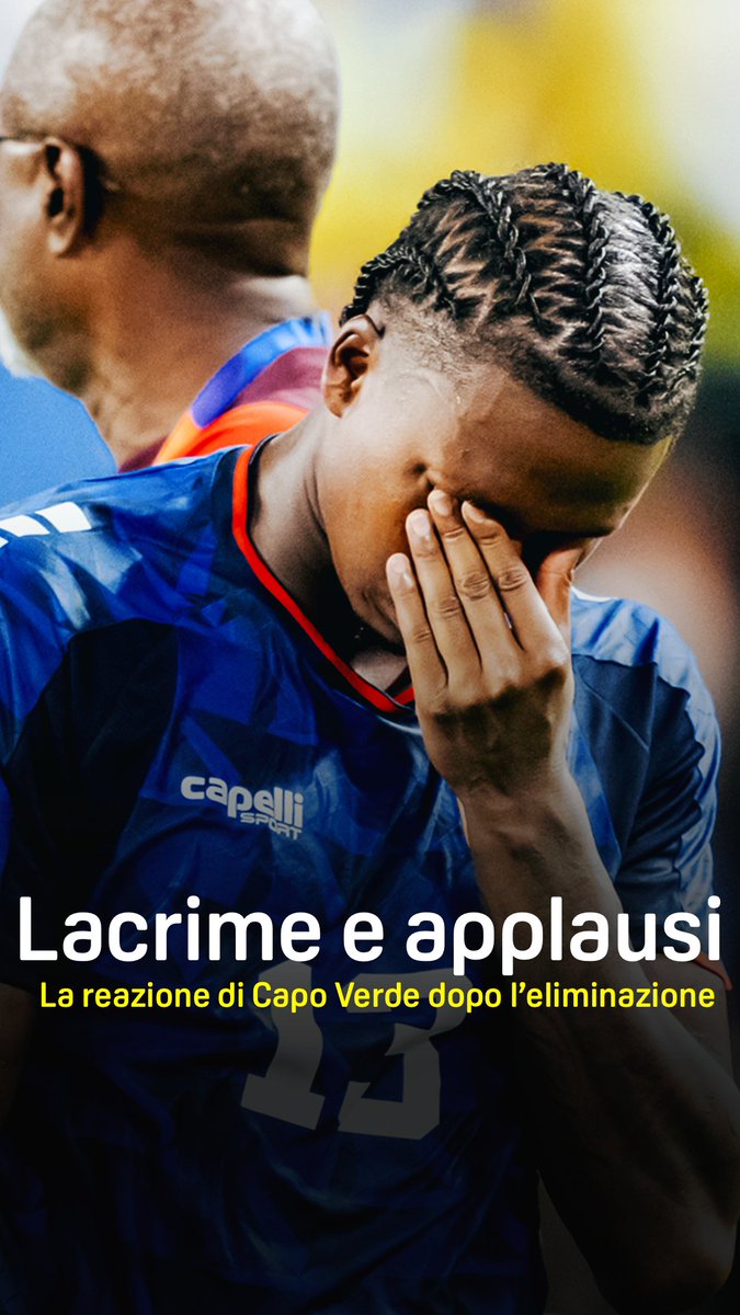 𝑳𝒂𝒄𝒓𝒊𝒎𝒆 𝒆 𝒕𝒂𝒏𝒕𝒂 𝒅𝒆𝒍𝒖𝒔𝒊𝒐𝒏𝒆 😭🇨🇻 Ma solo 𝗔𝗣𝗣𝗟𝗔𝗨𝗦𝗜 al 𝗖𝗨𝗢𝗥𝗘 mostrato da Capo Verde 👏❤️ #ArgentinaCapoVerde #FIFAWorldCup #DAZN