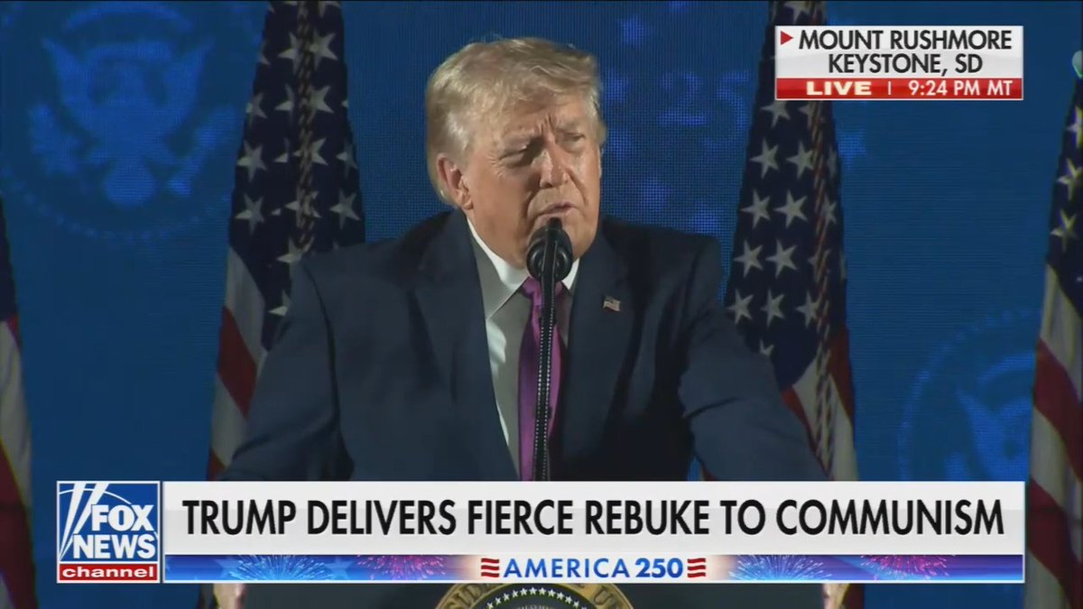 Trump: We will send all communists into exile.
