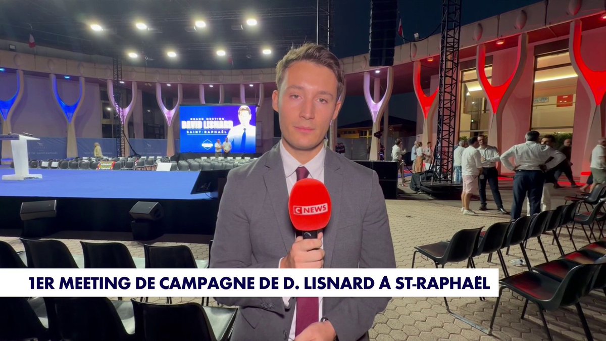 Présidentielle 2027 : premier meeting de campagne de David Lisnard à Saint-Raphaël Toute l'info est à retrouver sur