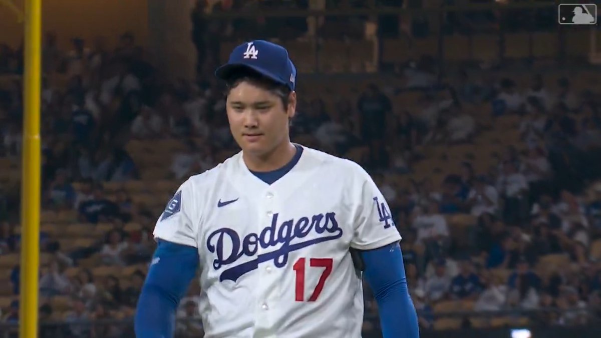 👊 #大谷翔平 6回3失点9️⃣奪三振のピッチング 2試合連続のクオリティスタート! 6回7安打3失点9奪三振 ランナーを出しながらも粘りの投球! #ドジャース 打線はパドレス先発のキングに6回0得点に抑えられるも終盤に反撃!7回に一挙4得点で逆転に成功し、4-3で勝利を収めました🔥 #日本人選手情報 日本人選手のハイライト映像は 公式YouTubeチャンネルでチェック👉 #ドジャース 打線はパドレス先発のキングに6回0得点に抑えられるも終盤に反撃!7回に一挙4得点で逆転に成功し、4-3で勝利を収めました📷