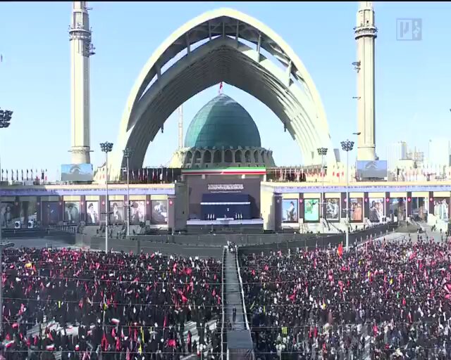 The presence of thousands of people in the first hours of the first day of the ceremony of farewell to Ali Khamenei.