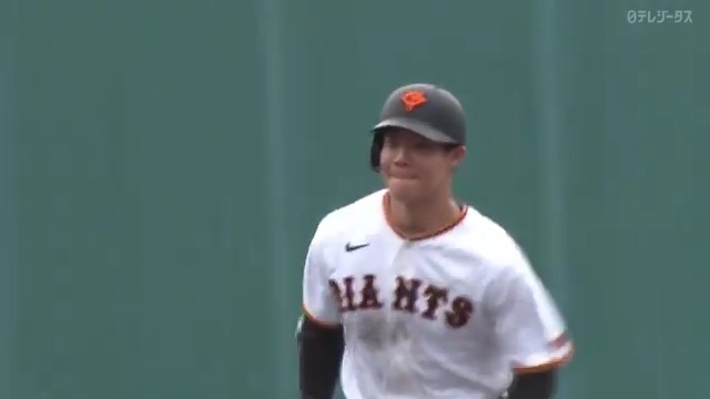 ベース一周が速すぎる 抜群のインコース捌き 佐々木俊輔 ファーム第1号ホームラン ⚾️巨人×ハヤテ（ファーム） #ジャイアンツ #だったらDAZN