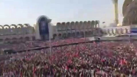 🚨 🇮🇷 Millions of Iranians are in the streets right now mourning the leader the empire assassinated. Western media lied that his people hated him.