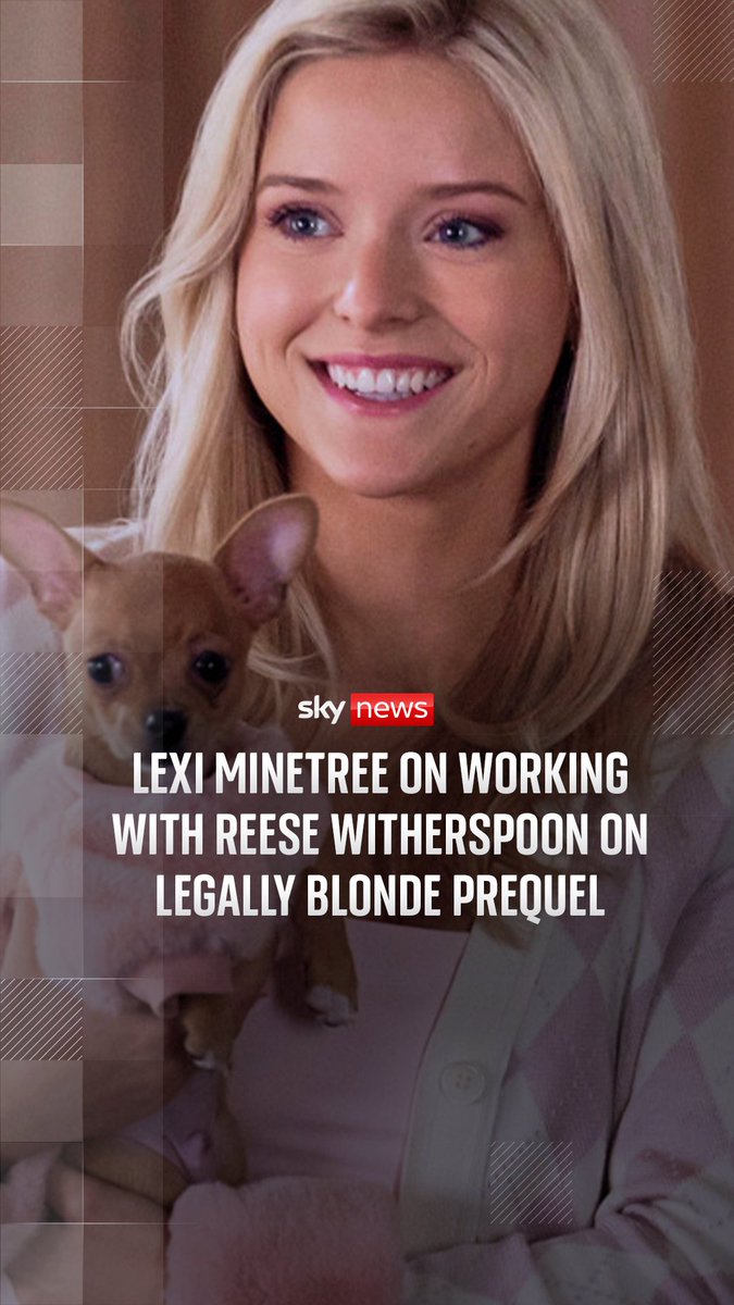 Lexi Minetree speaks to Sky's Debbie Ridgard 🎙📱 about working with Reese Witherspoon on the Legally Blonde prequel. She says having Witherspoon as an executive producer on the show has been an invaluable asset.