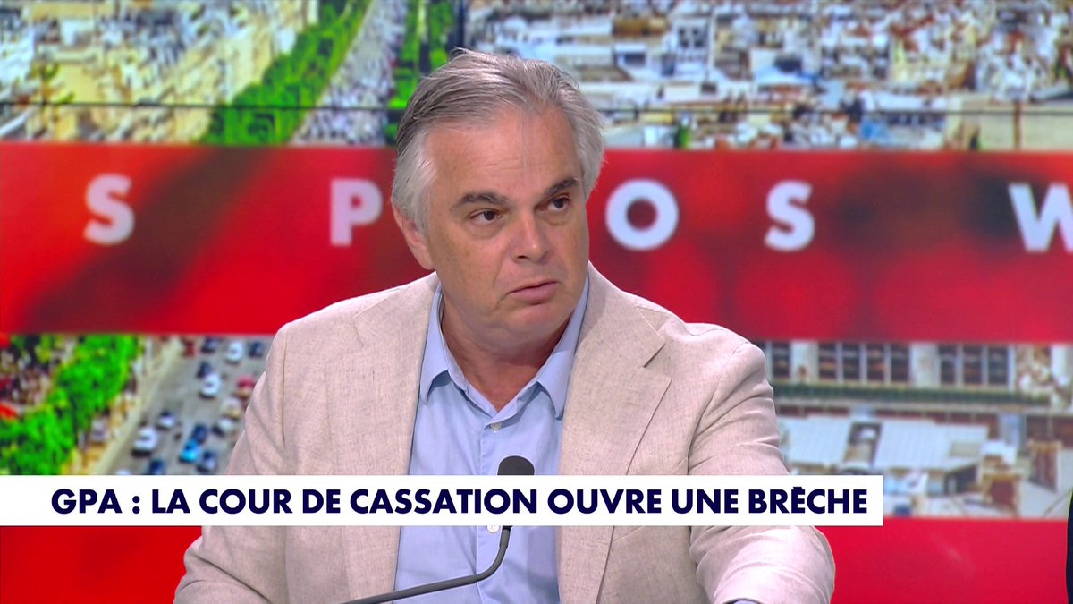 Alexandre Jardin, écrivain et fondateur de l'application «Référendum Citoyen», sur la décision de la Cour de cassation à propos de la GPA : «Il faut sauver la France en remettant un ordre démocratique», dans #HDProsWE Toute l'info est à retrouver sur