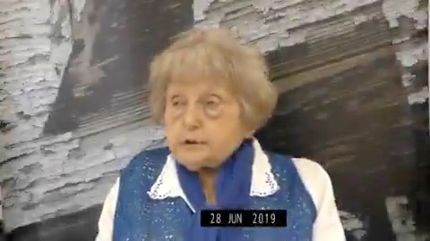 "Think of doing something good." A fragment of a testimony of Eva Mozes Kor, an Auschwitz survivor, founder of the Candles Museum, recorded on 28 June 2019 at the Auschwitz Memorial Eva passed away six days later, on 4 July 2019.