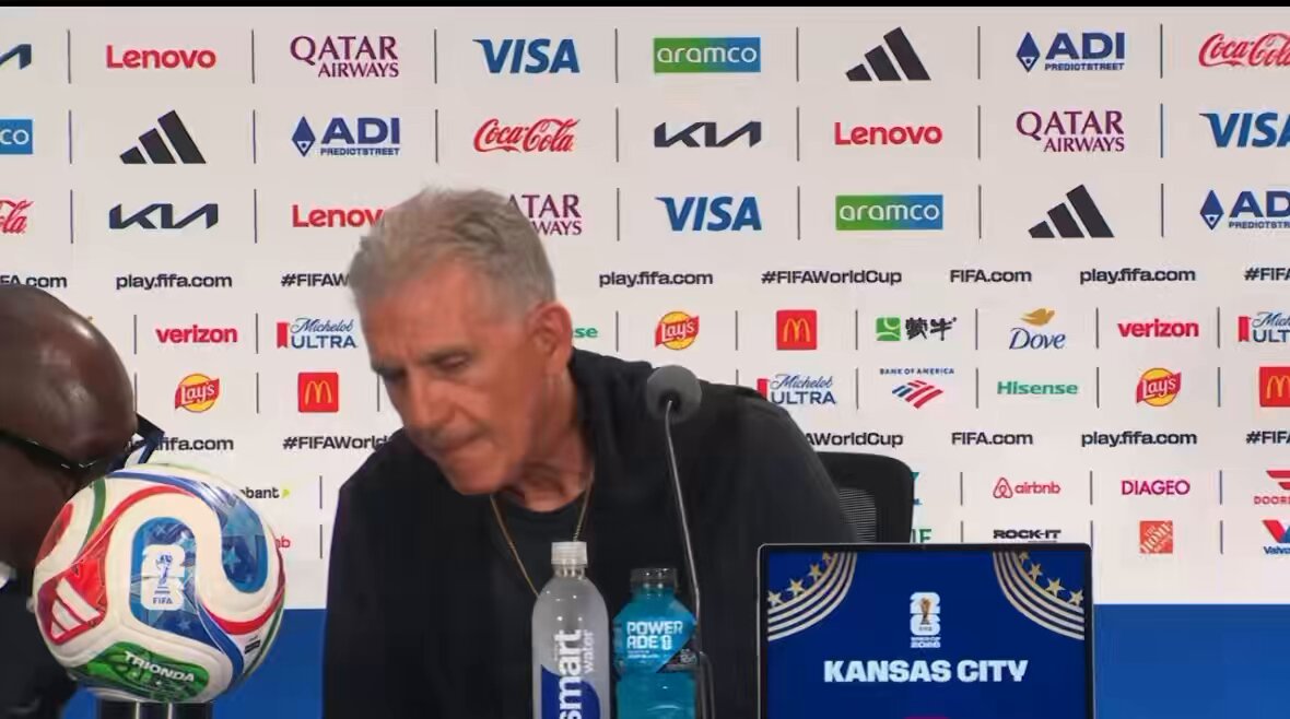 🎥 🇬🇭 “We lost possession in dangerous areas, and 90% of Colombia’s chances came from mistakes in our midfield when we gave the ball away. “We need time for some players to gain maturity, especially when you play in competitions like this.” — Black Stars coach Carlos Queiroz. #CitiSports