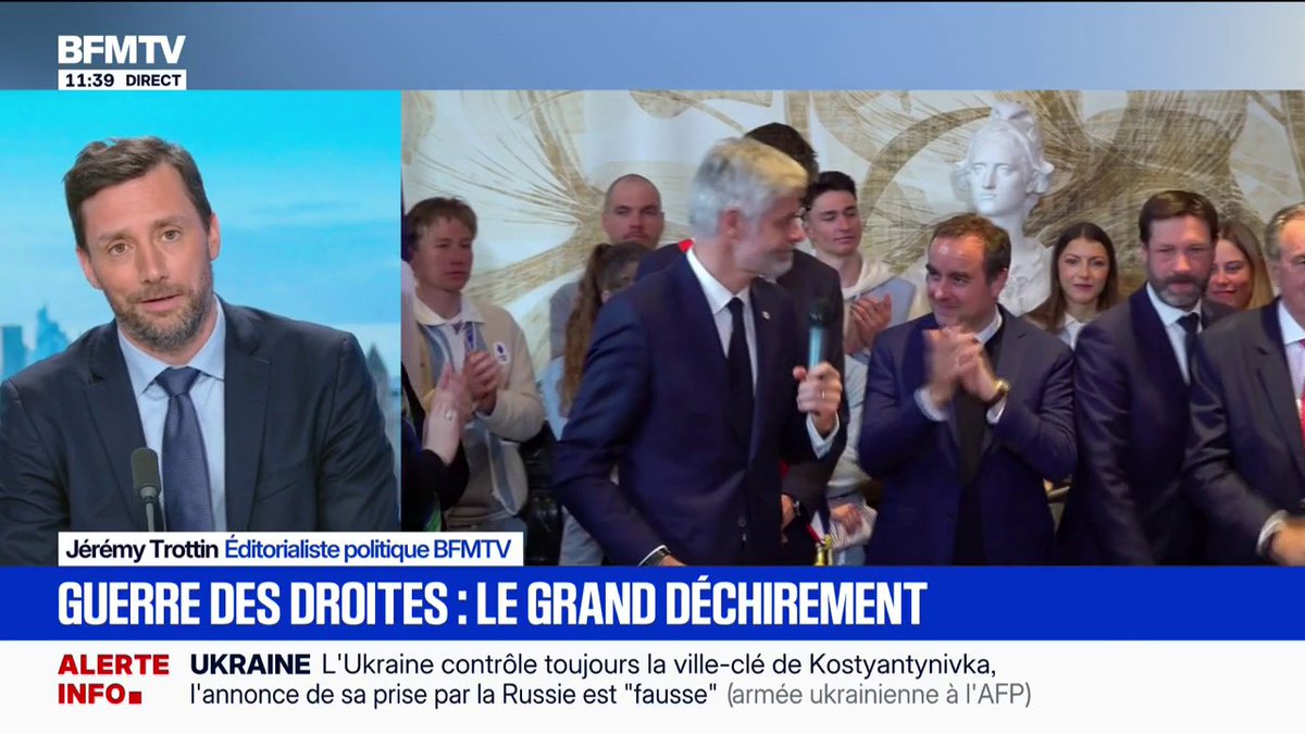 Meeting d'Edouard Philippe: Laurent Wauquiez n'y participera pas 🗨️Laurent Wauquiez a cherché à déstabiliser la campagne de Bruno Retailleau