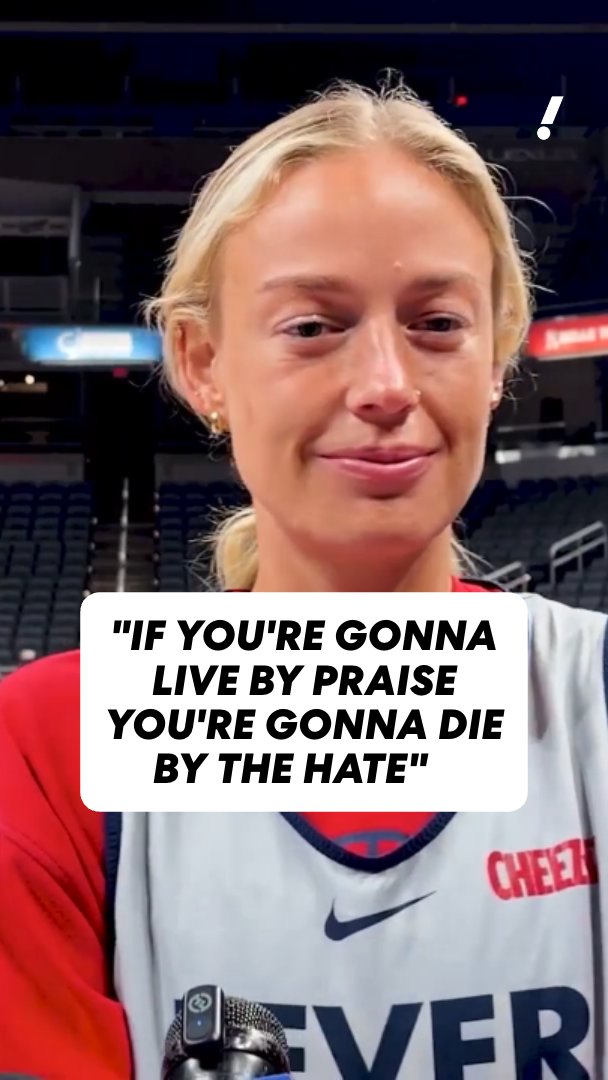 "You're in the entertainment business and you have to expect it." Sophie Cunningham had a blunt answer when asked about what resources the league provides to players receiving online criticism.